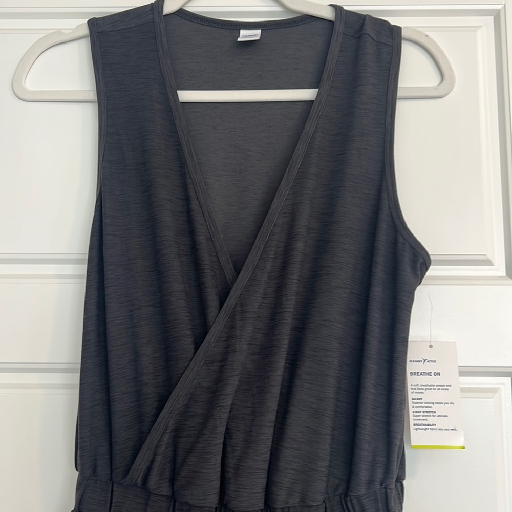 Brand new, never worn XS Old Navy Active Breathe On black jumpsuit